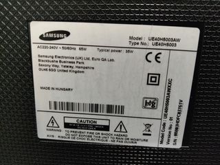 Samsung TV 40" - Ue40h5003awxxc