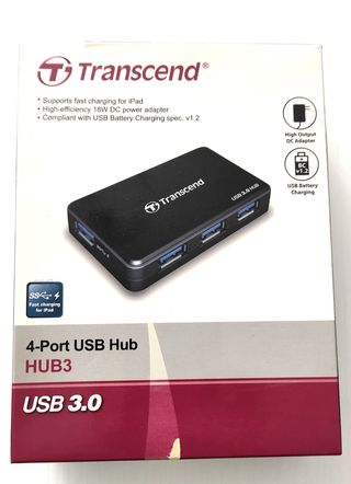 Multi USB 4 puertos Trascend