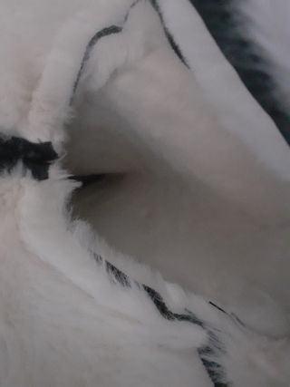 Chaqueta de cuero i por dentro de pelo