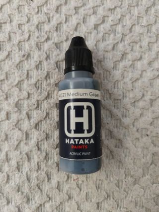 Tinta acrílica Hataka Medium Green 1