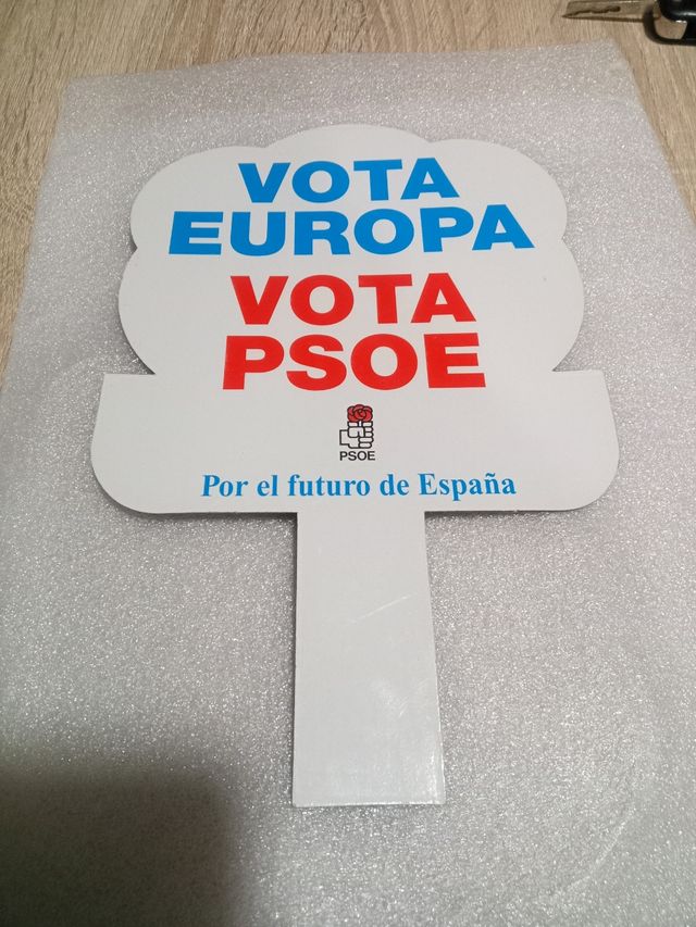 Abanico publicidad PSOE