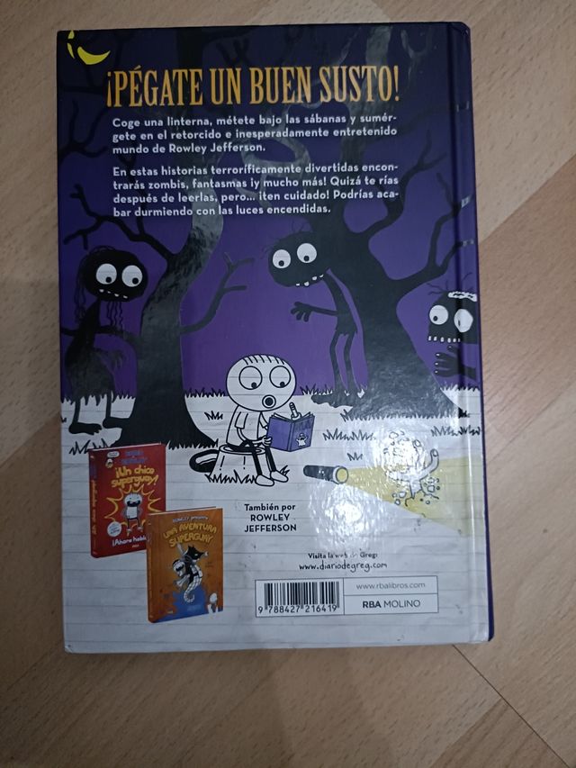 Libro Historias superguáis de Miedo