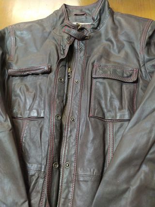 Parka de piel Saga Ibáñez talla 42