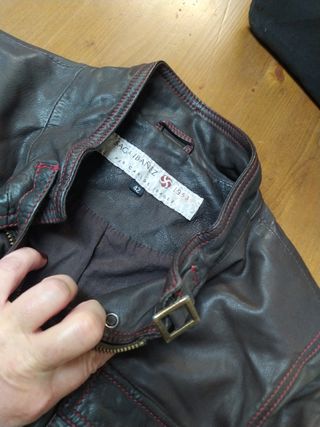 Parka de piel Saga Ibáñez talla 42