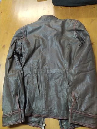 Parka de piel Saga Ibáñez talla 42