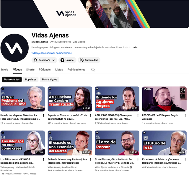 Grabación de entrevistas y contenido YouTube