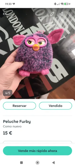 Peluche Furby