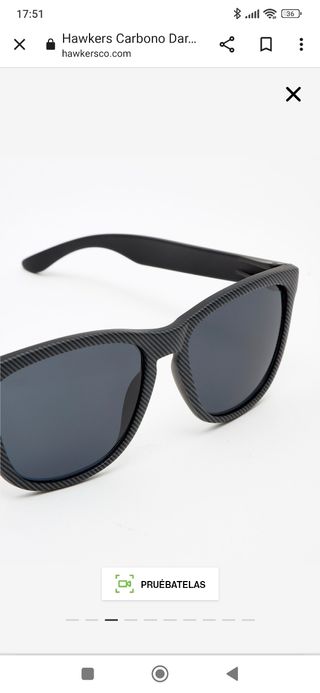 Gafas Hawkers Carbono Dark One unisex