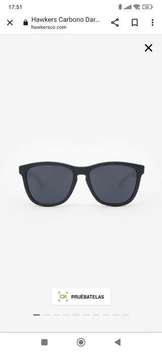 Gafas Hawkers Carbono Dark One unisex