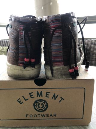 ZAPATO BOTIN DEPORTIVO ELEMENT CUERO PIEL