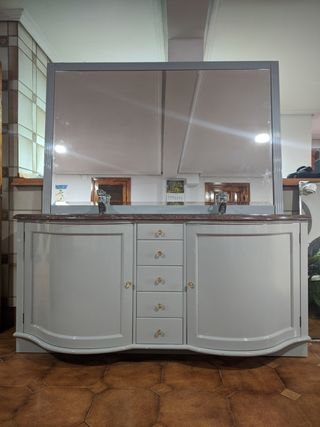 Mueble baño doble