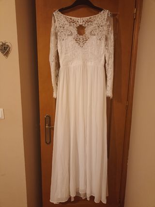 Vestido novia H&M