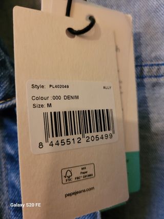 Chaleco Vaquero chica  Pepe Jeans