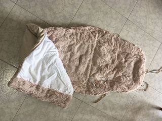 SACO PARA SILLA BEBÉ POLIPIEL BEIGE D ROSY FUENTES
