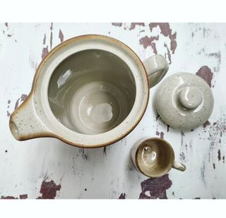 Cafetera polaca de cerámica