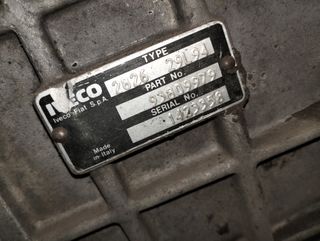 Caja Iveco Daily de 1988 a 1995 2826.5 93809979