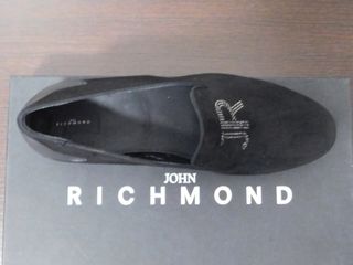 Mocassino uomo nero camoscio