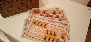 Juego lotería antiguo