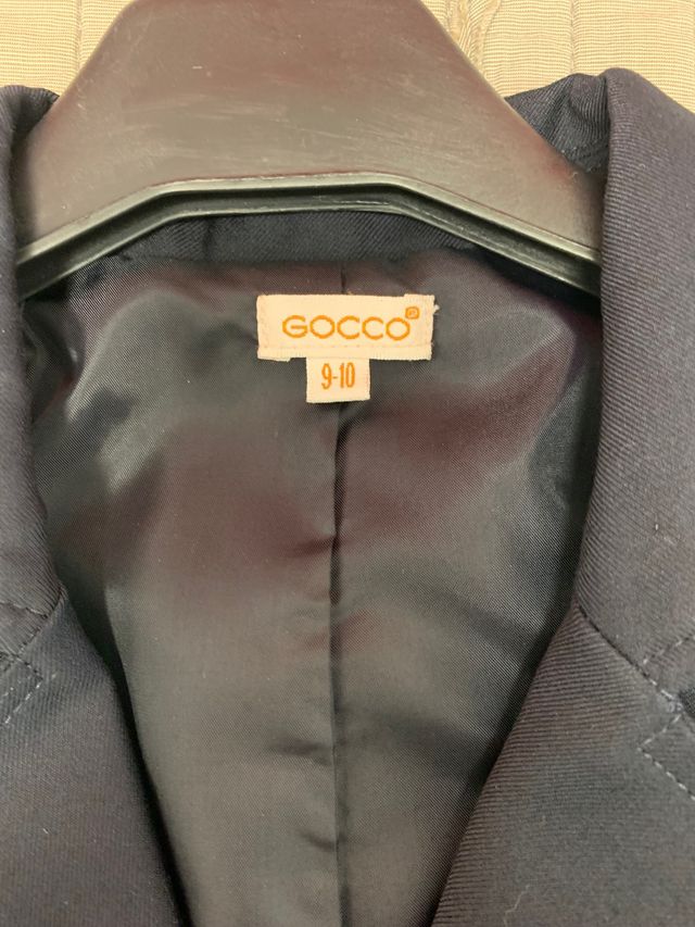 Americana niño Gocco azul marino