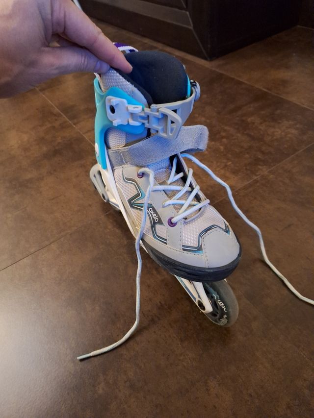 Patines con ruedas en línea 