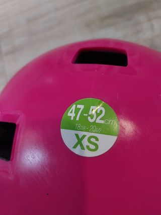 Casco infantil