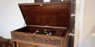 Mueble radio antiguo 1940-45