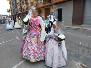 Traje fallera completo.se puede probar .