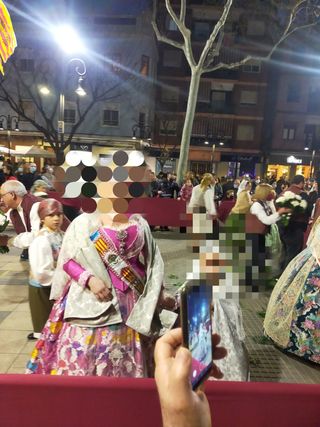 Traje fallera completo.se puede probar .