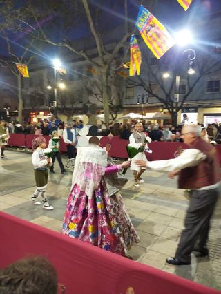 Traje fallera completo.se puede probar .
