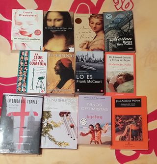 Libros de bolsillo.