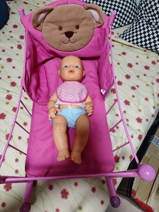 Cuna juguete balenceador