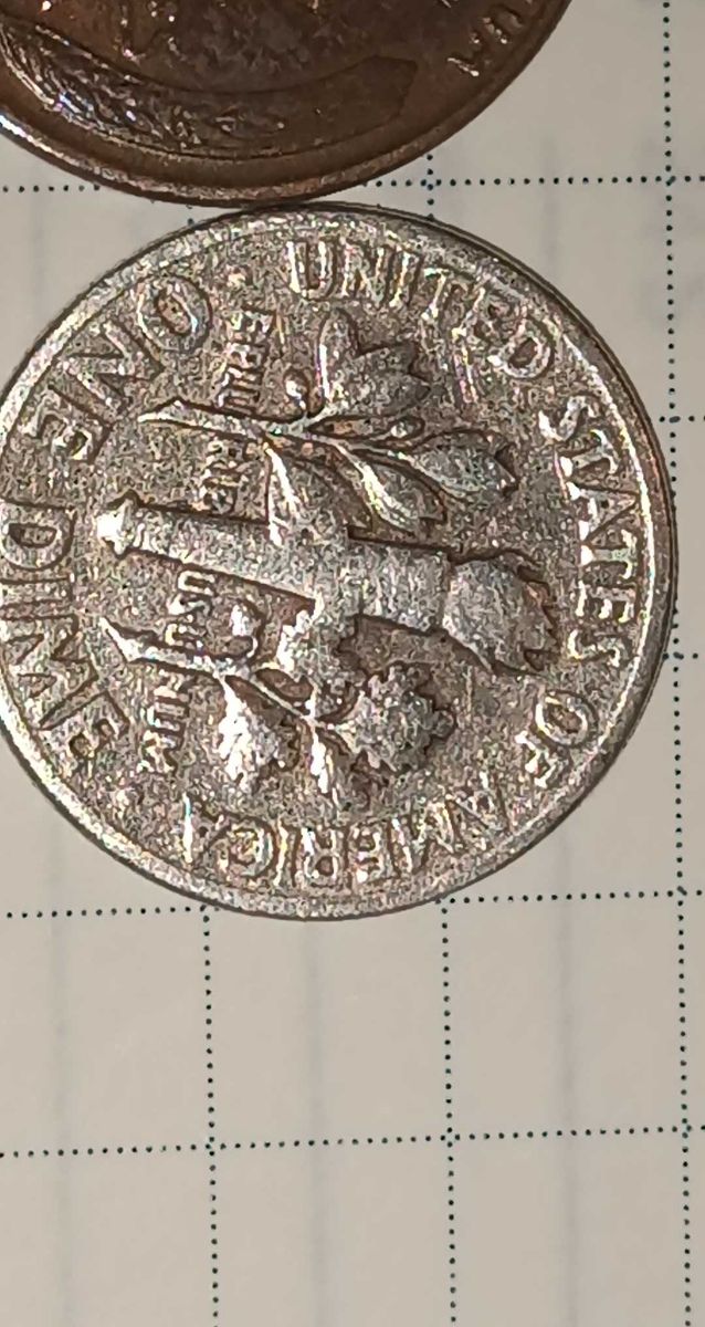 Lote Monedas 1949:DIME Y CENTAVO AMERICANOS.