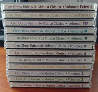 10 CD Cien obras de música clásica + 2 CD Extras