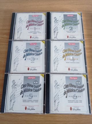 10 CD Cien obras de música clásica + 2 CD Extras