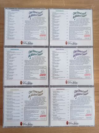 10 CD Cien obras de música clásica + 2 CD Extras