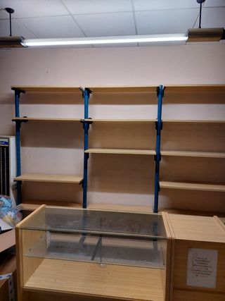 MOSTRADORES Y ESTANTERIAS DE TIENDA DE LENCERÍA