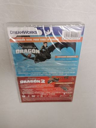 Dvd 2 películas como entrenar a tu dragon 2