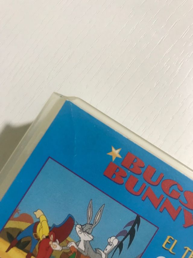 Cinta video VHS El tesoro de Bugs Bunny