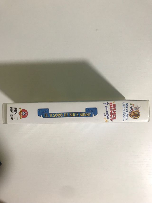 Cinta video VHS El tesoro de Bugs Bunny