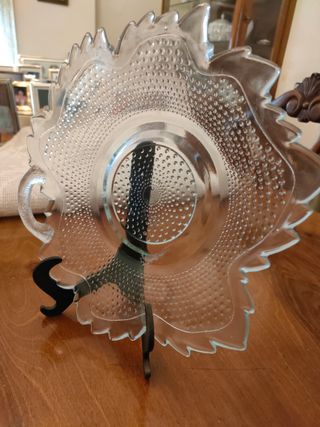 PLATO GRANDE BANDEJA CRISTAL