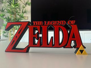 Letrero 3D The Legend of Zelda