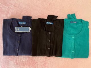 Rebeca cárdigan con coderas