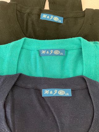 Rebeca cárdigan con coderas