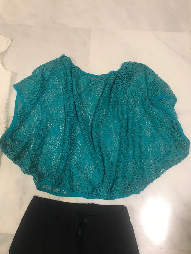 set 2 pantalones  + 2 blusas a juego