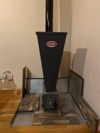 Estufa de hueso de aceituna