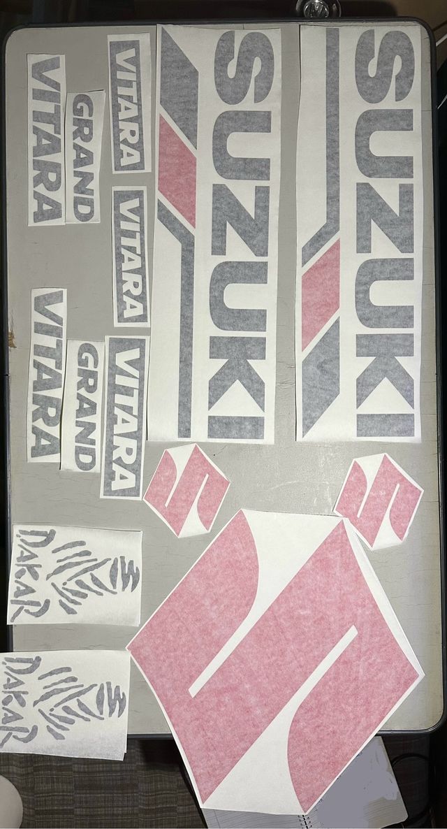 kit vinilos suzuki samurai / vitara / Jimmy