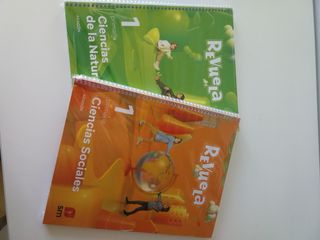 Libros de texto de 1 de la ESO.