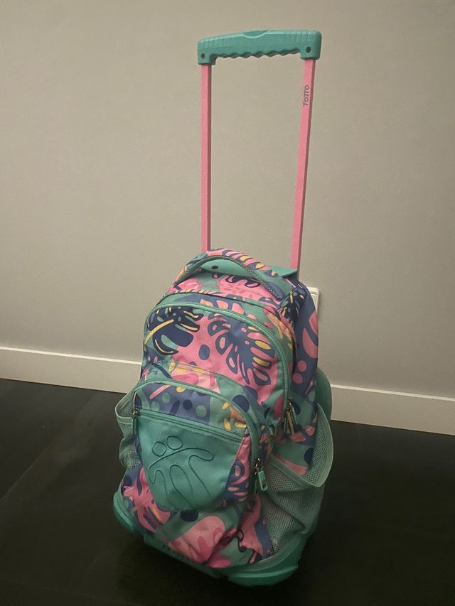 mochila totto rueda grande