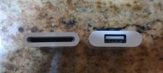 Adaptador Apple iPad cámara y tarjeta sd ORIGINAL