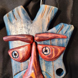 MÁSCARA ARTE RECICLADO .